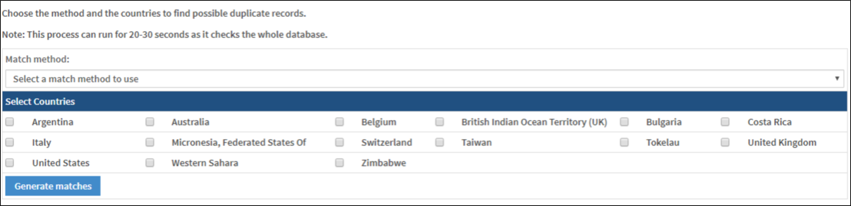 Data De Duplication Fuzzy Rules Find Dupes ZiftPRMAdmin